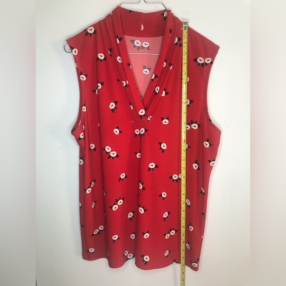 Anne Klein sleeveless top L - Picture 3 of 4